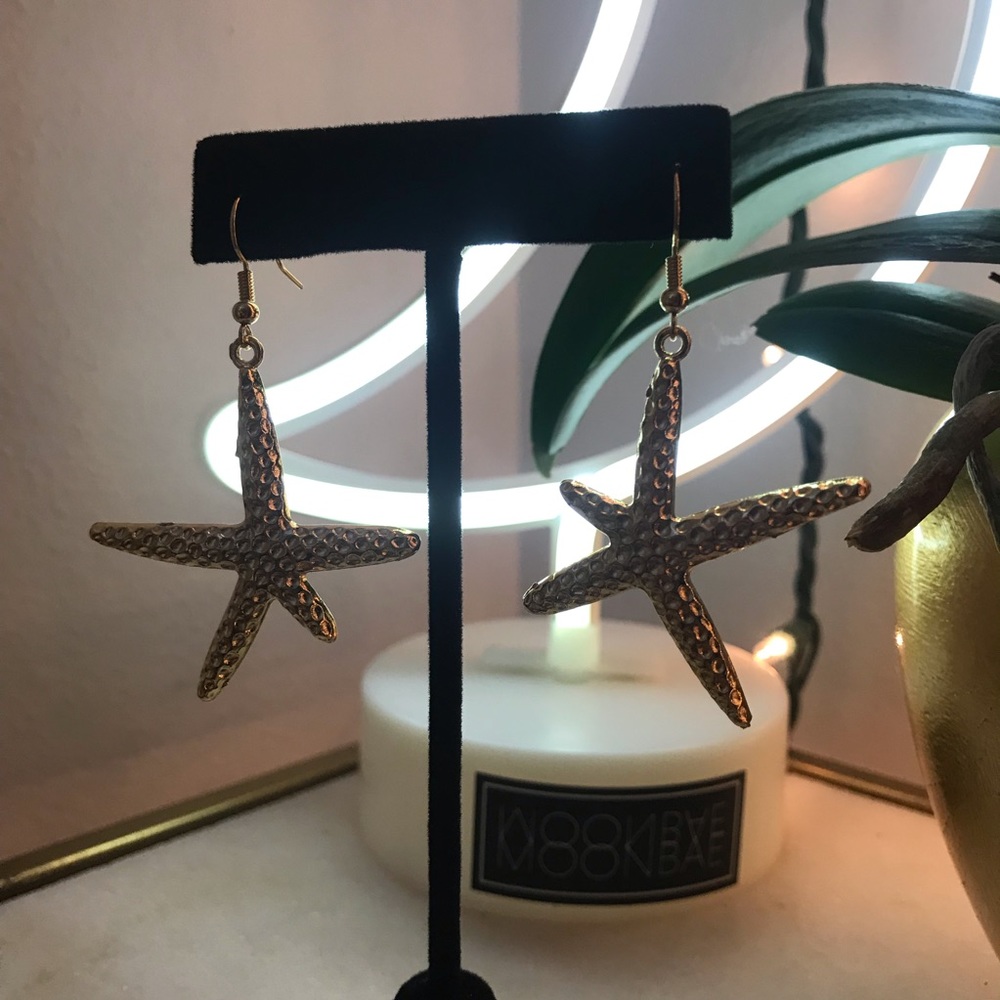 Starfish earings